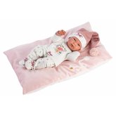 Llorens 73880 NEW BORN HOLIKA - realistick bbika bbtko s celovinylovm telom